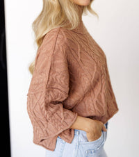 Tcec - Worth The Wait Crop Sweater