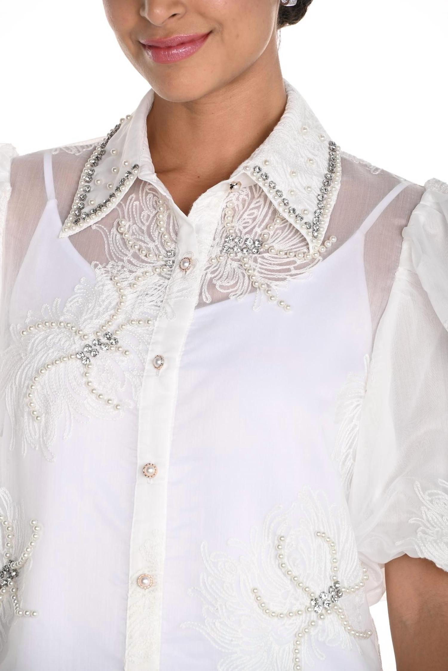 Frank Lyman - Sparkling Woven Blouse