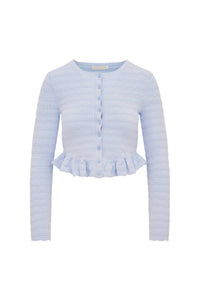 Loveshackfancy - Rogan Pointelle Knit Cardigan