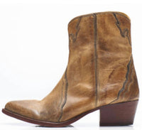 Free People Women's New Frontier Western Boot in distressed tan - women's shoe