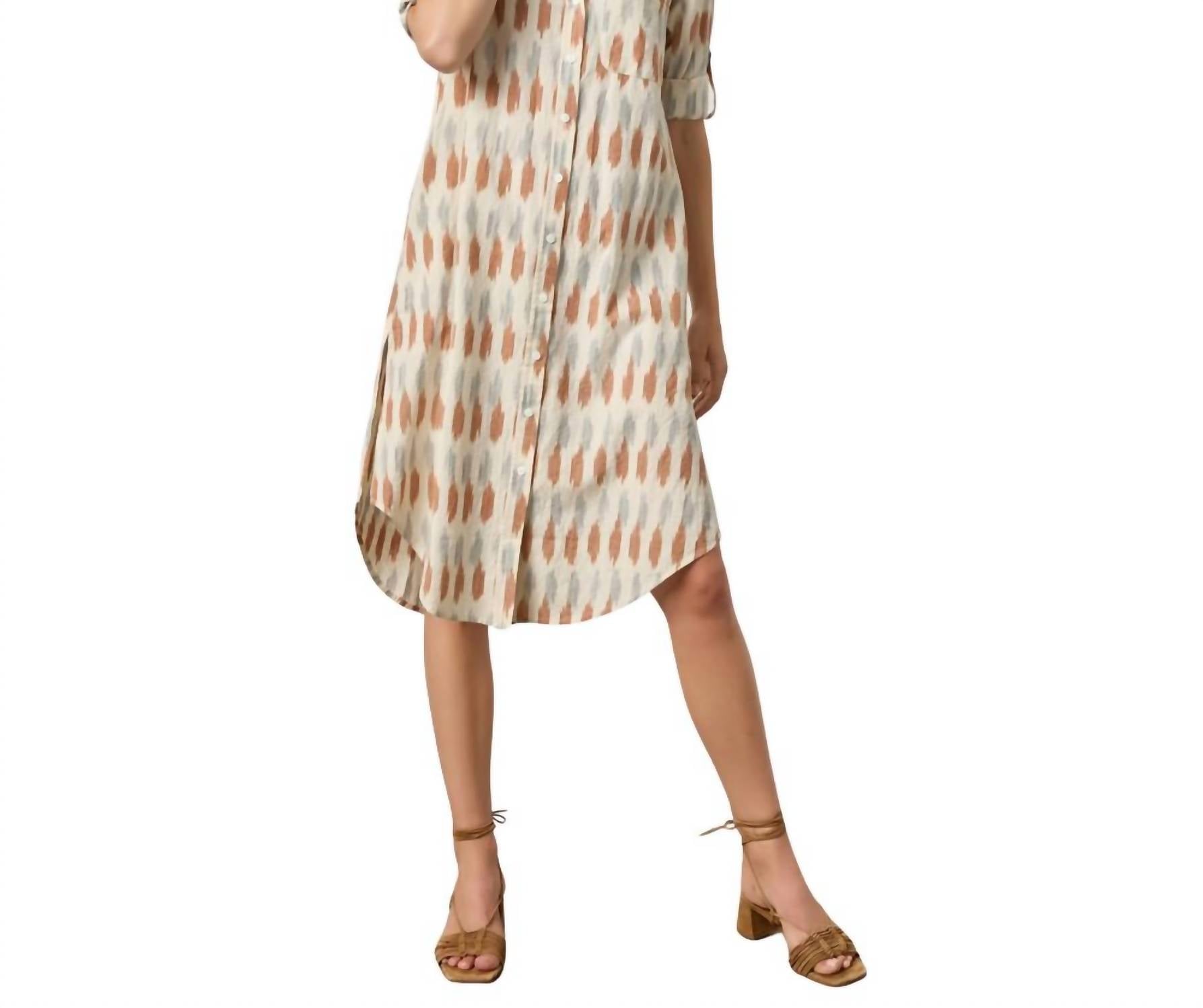 Lilla P - Ikat Shirt Dress