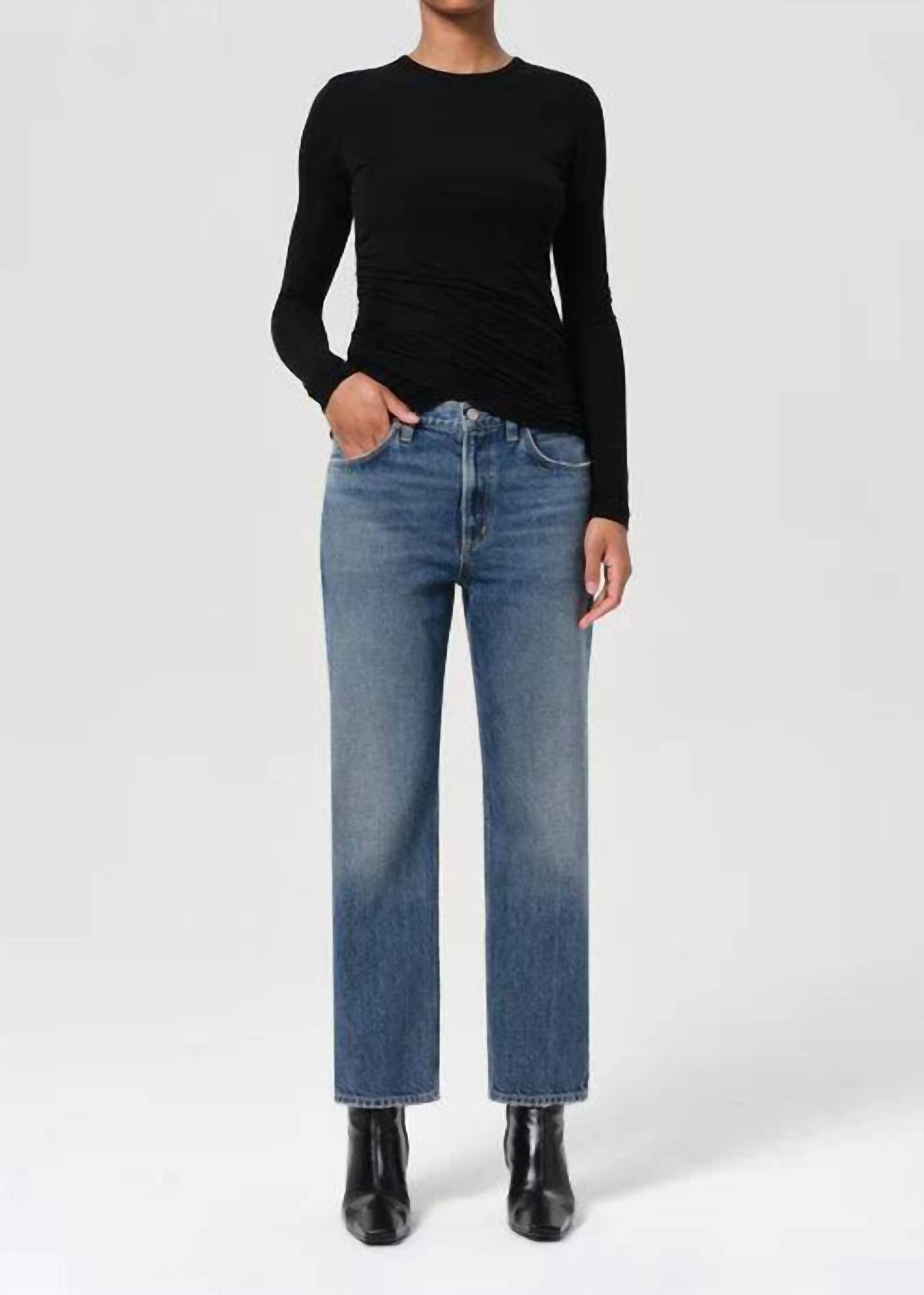 Agolde - Valen Straight-leg Jeans