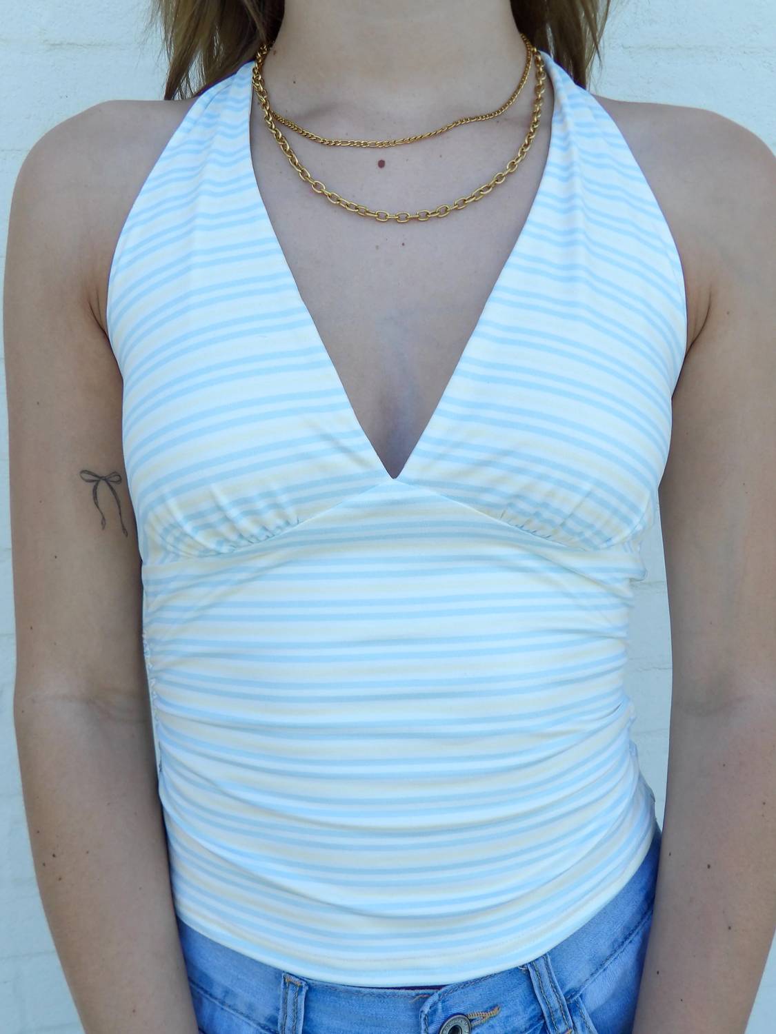 Le Lis - The Lemon Sky Halter Top