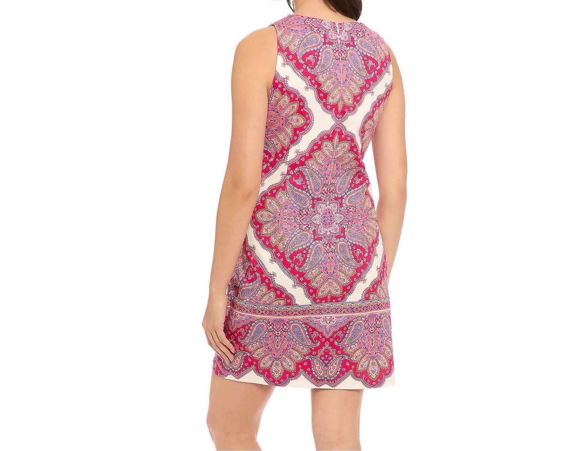 London Times - Sateen Shift Dress