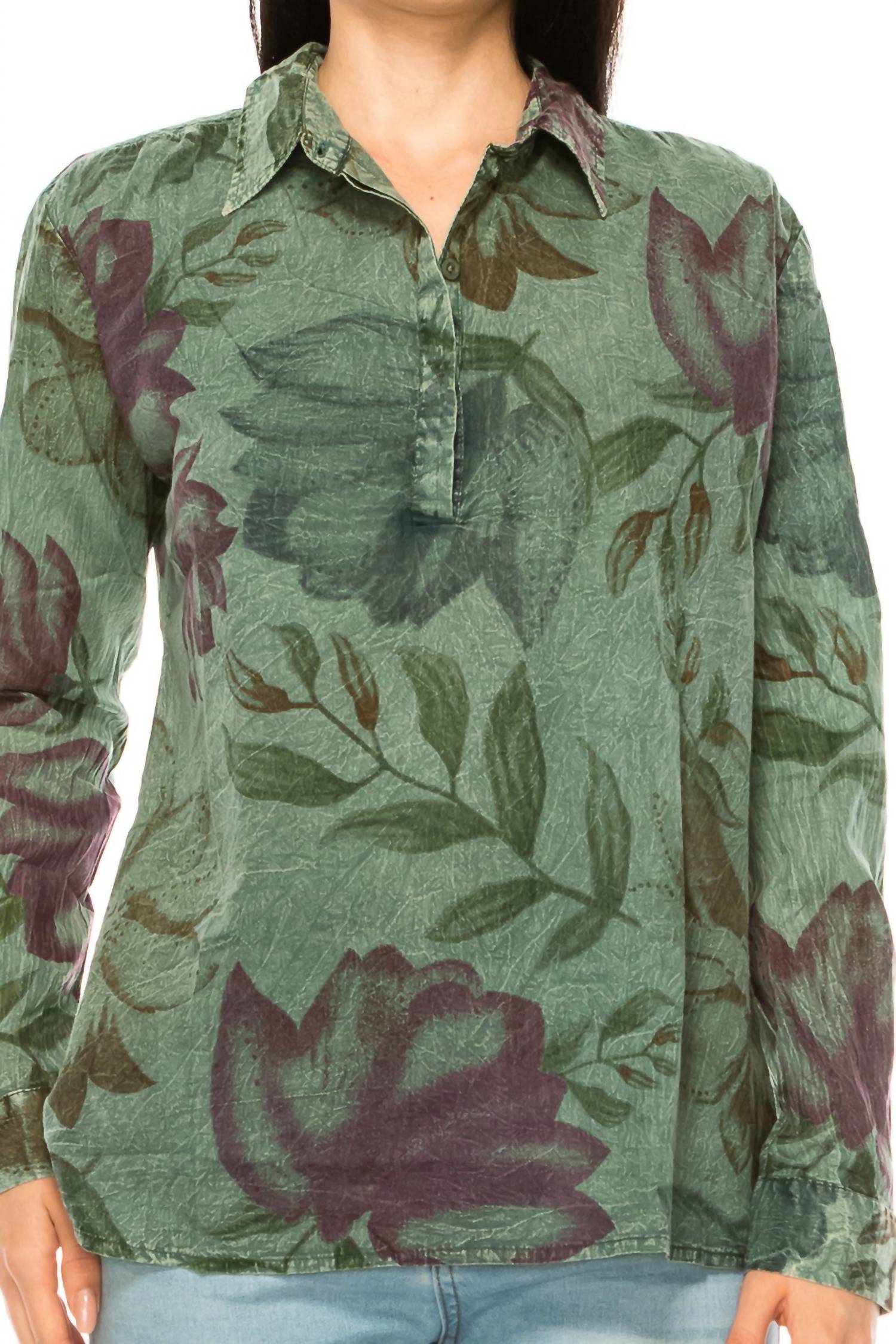 Magazine Clothing - Vintage Collared Blouse