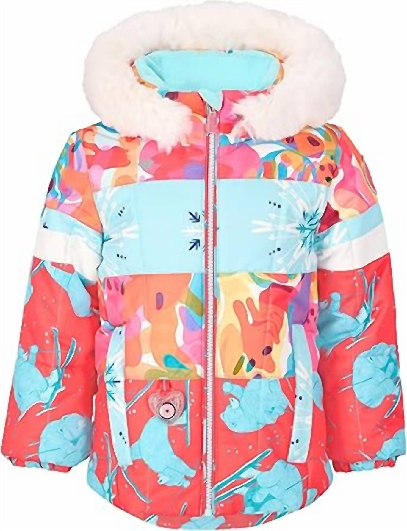 Obermeyer - Kid's Kaizen Jacket With Faux Fur
