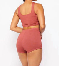 Hot & Delicious - Bucket List Matching Eyelet Short Set