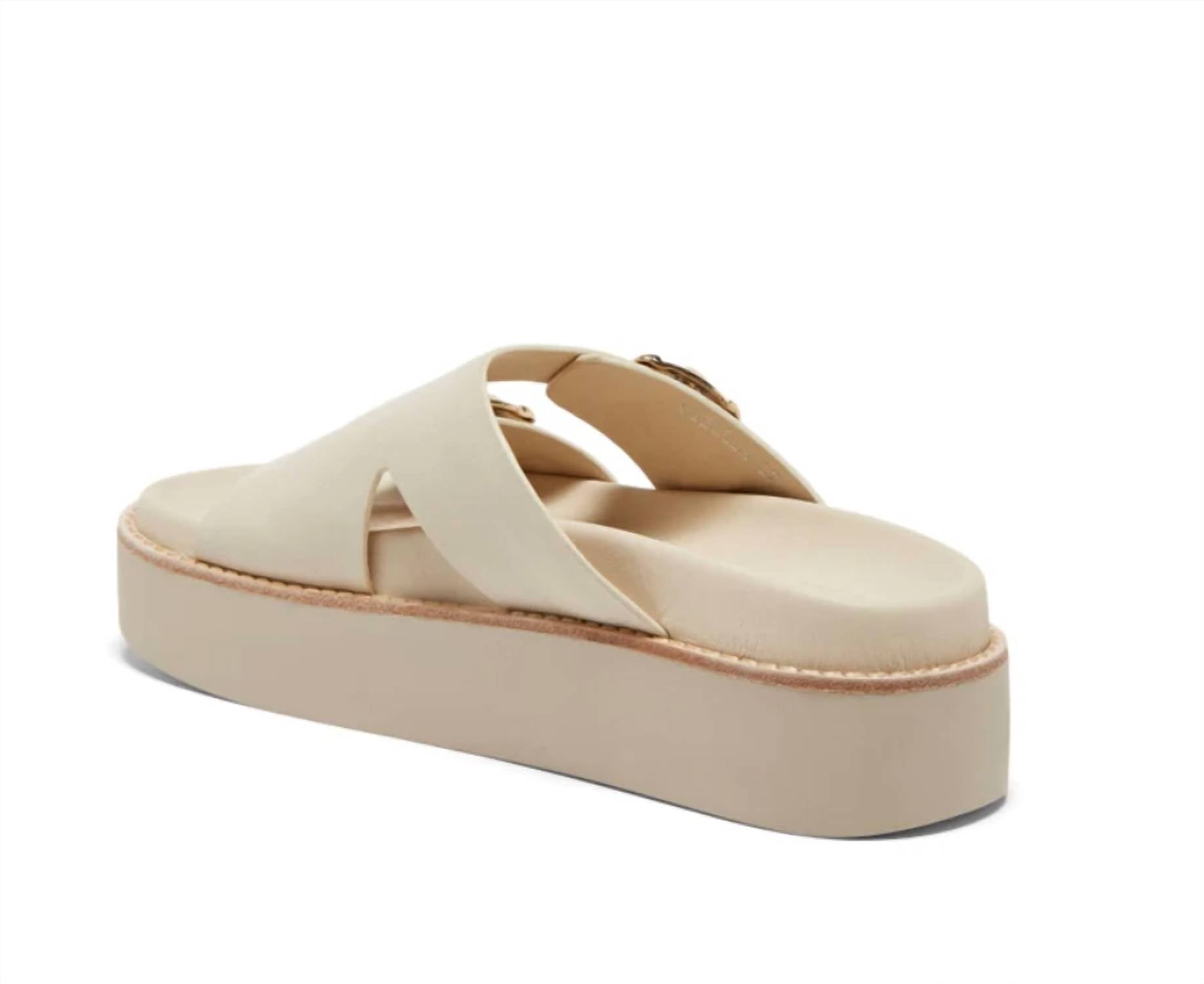 Silent D - Women's Gizella Platform Slide Sandals