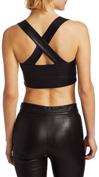 Rosetta Getty - Cross Back Bra Top
