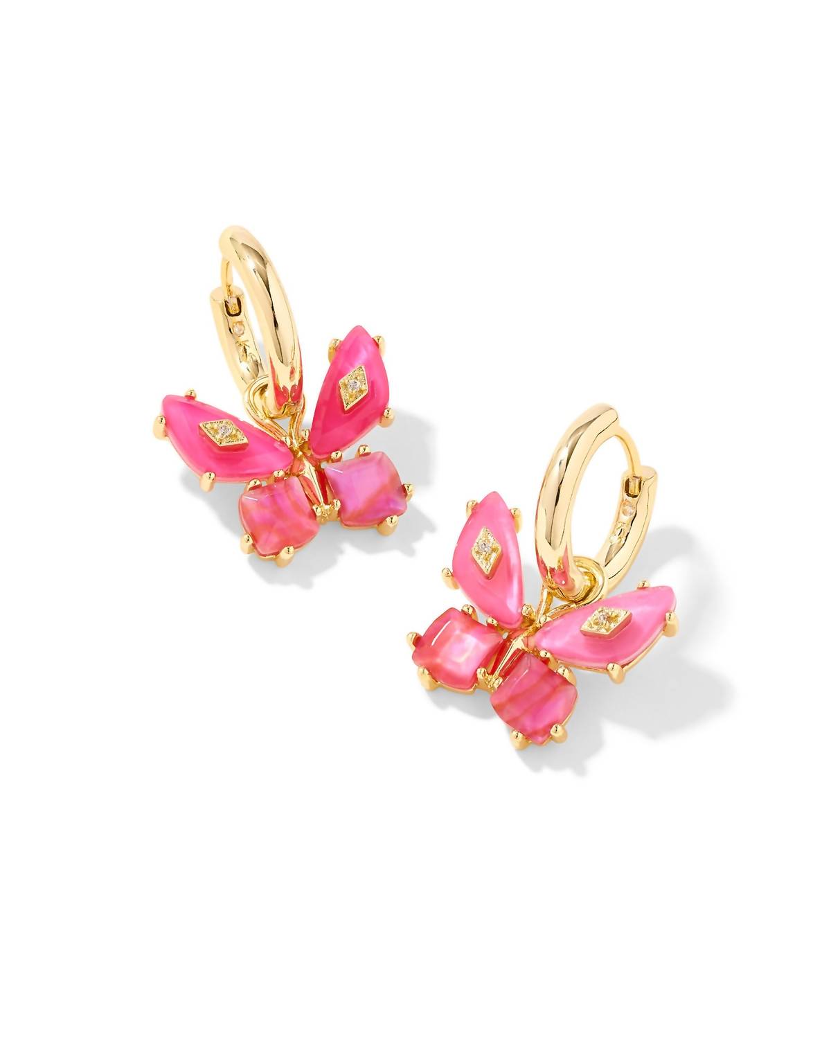 Kendra Scott - Women's Bianca Butterfly Huggie Earrings