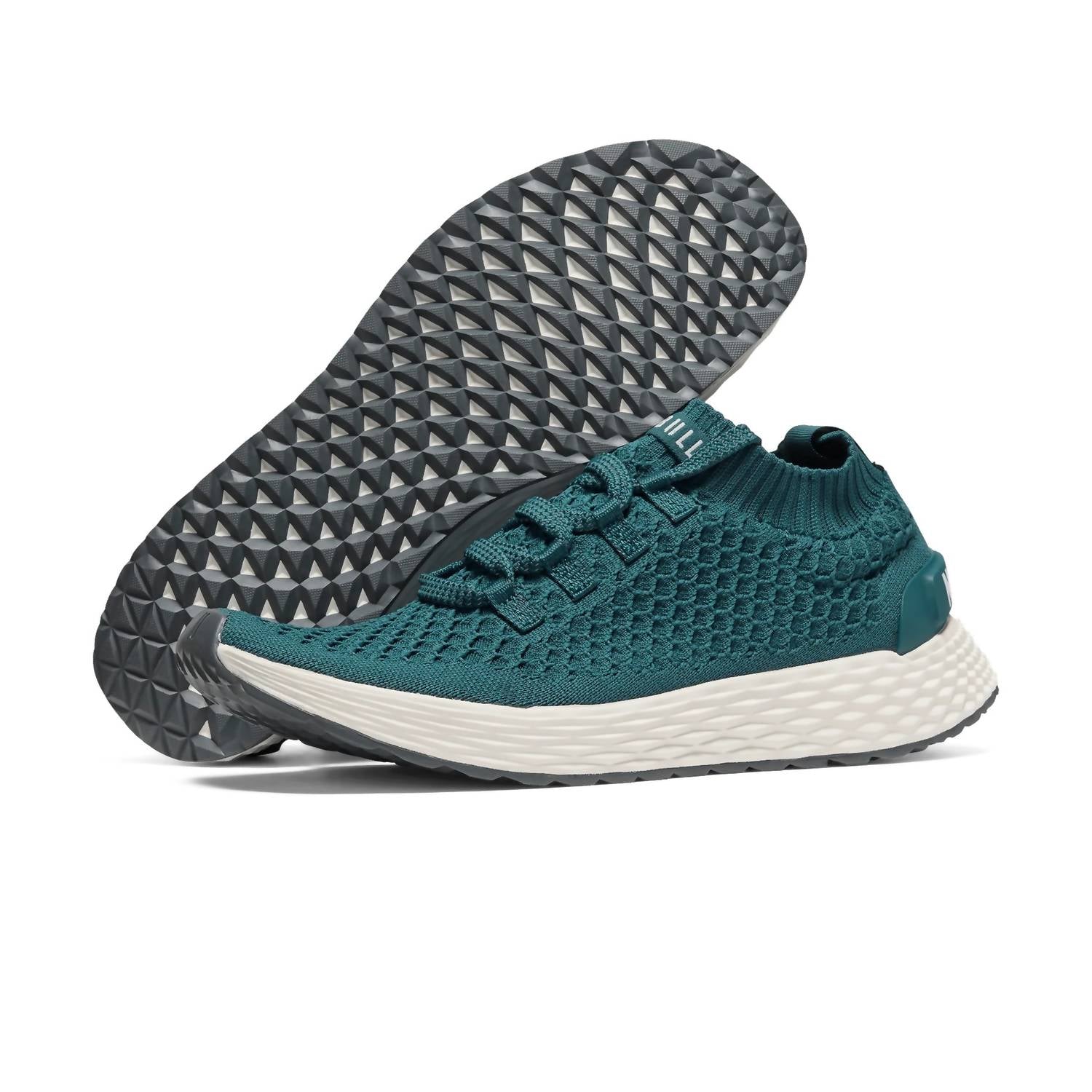 NOBULL Women's Allday Knit Training Shoes in dark teal - women's shoe - view 5