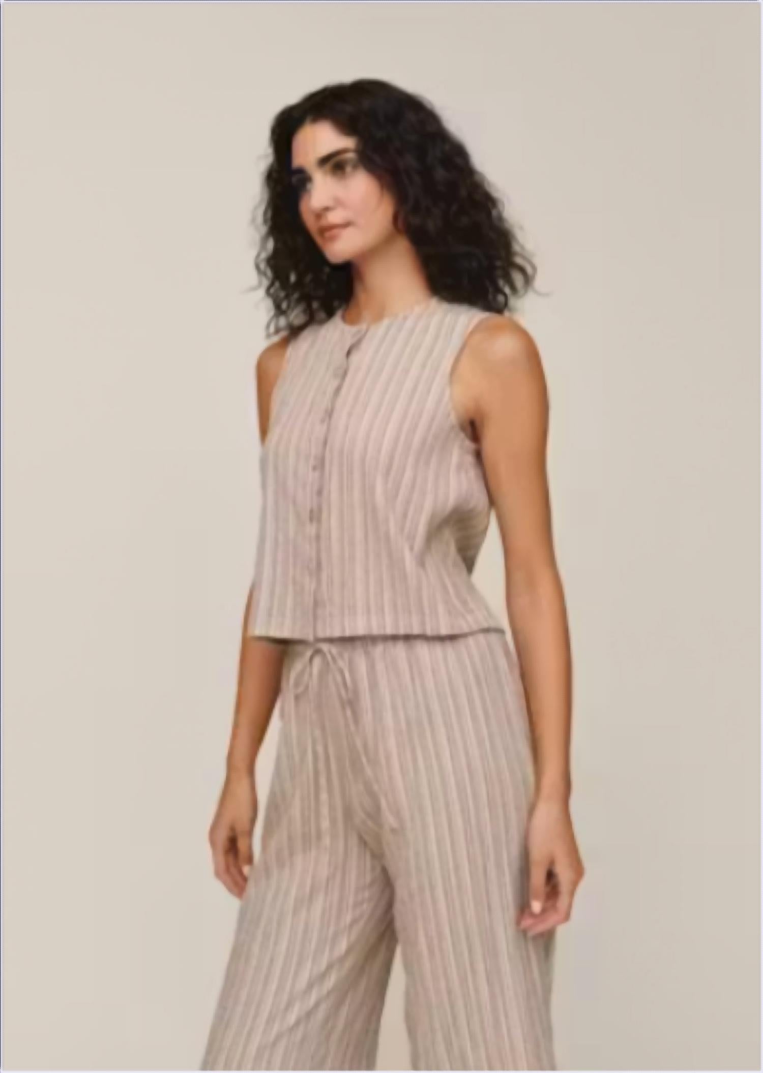 Bella Dahl - Sleeveless Button Front Top