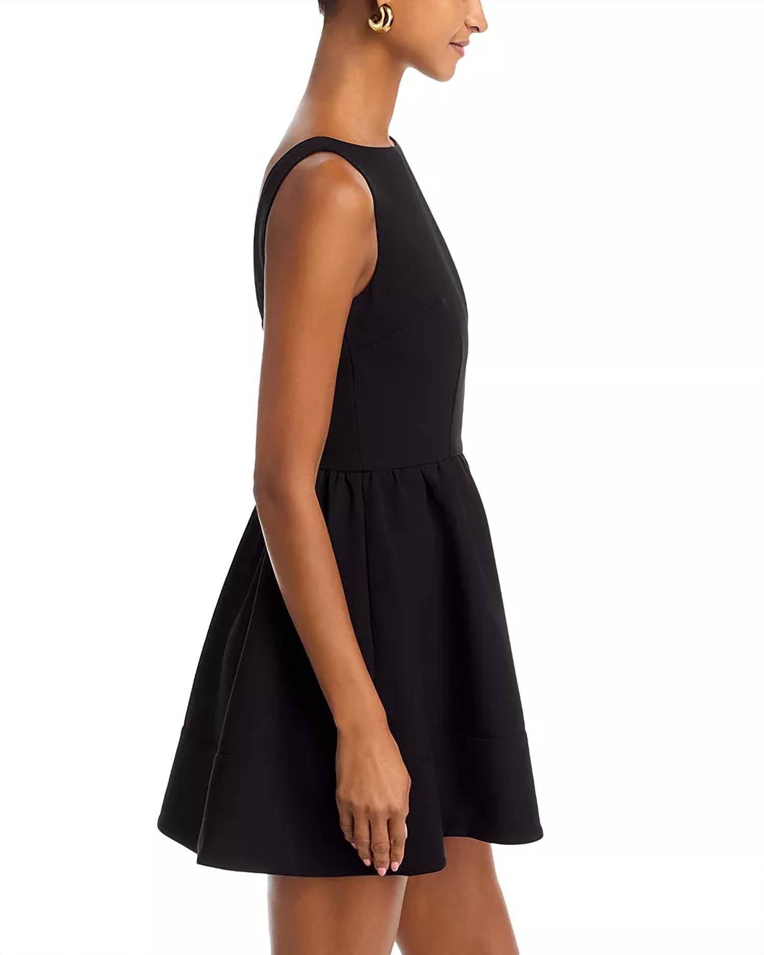 French Connection - Azra Twill Low Back Mini Dress