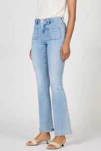 DEAR JOHN DENIM Jaxtyn Mid Rise Jeans in bluewood - women's jeans - alternate view