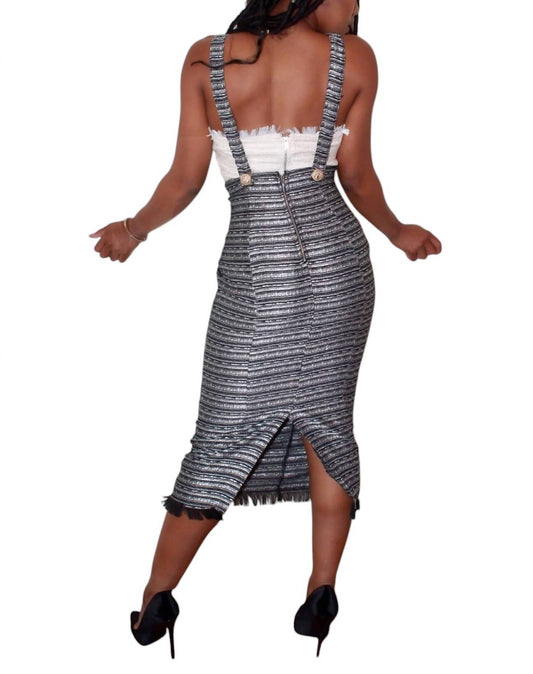 L'Atiste - Overall Midi Skirt Set