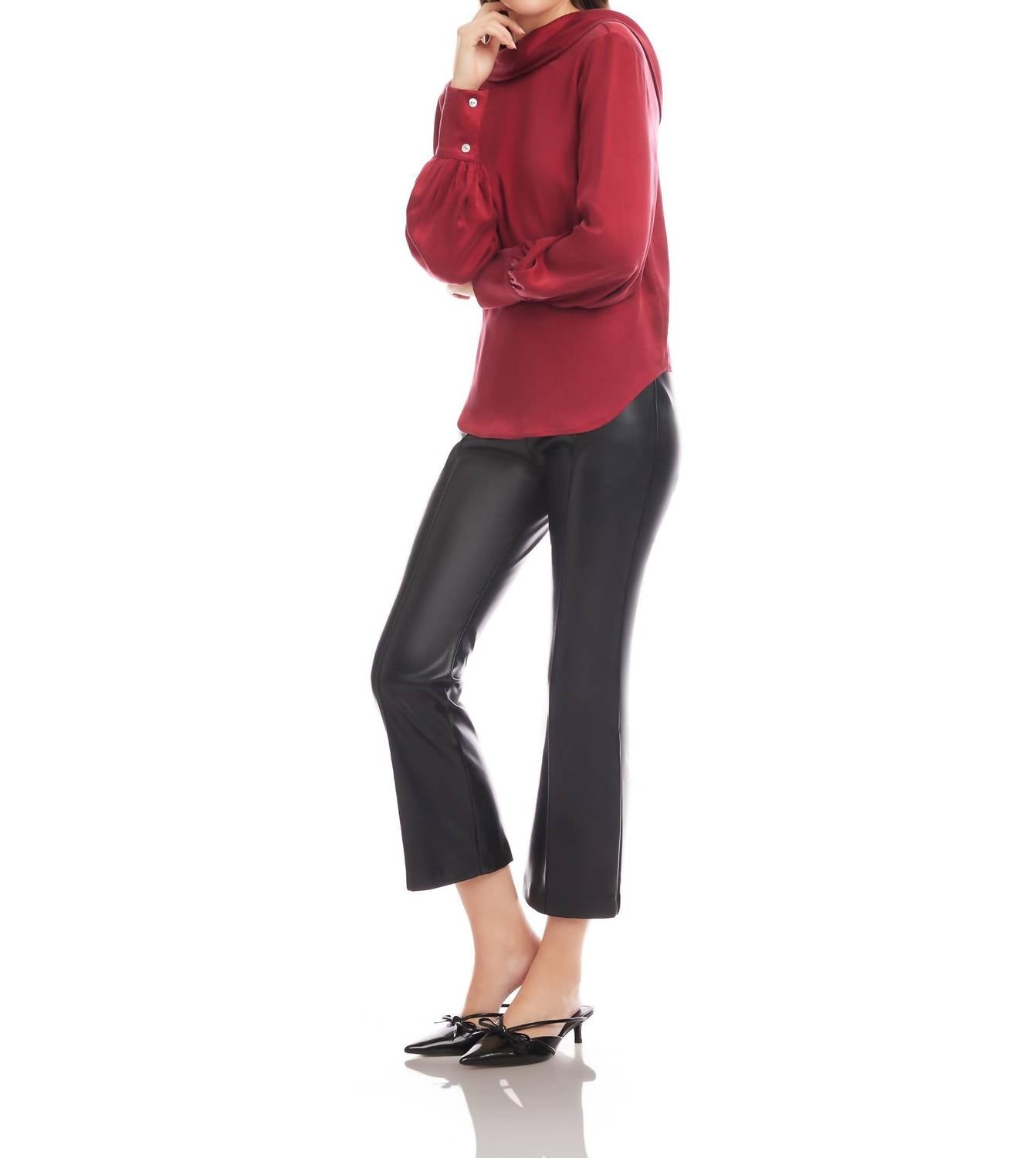 Fifteen Twenty - Camille Cowl Back Top