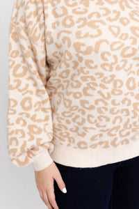 Gilli - Snow Leopard Crew Neck Sweater