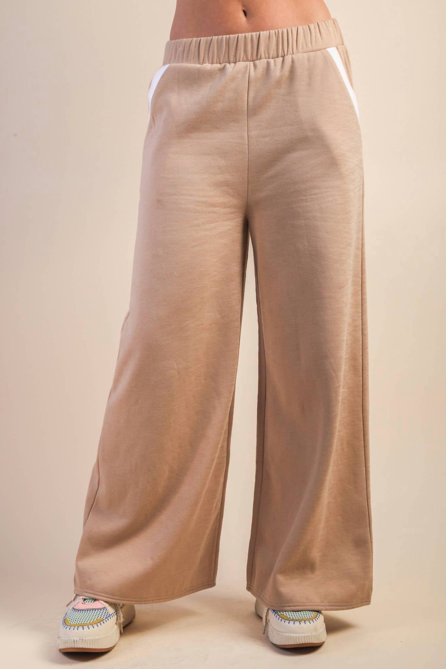 Very J - Color Band Detail Comfy Set