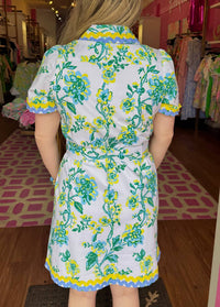 Sail To Sable - Ella Belted Shirt Dress