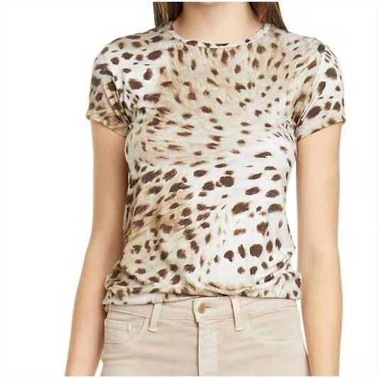L'Agence - Ressi tee Cheetah Animal Print Tee