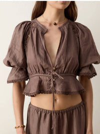 Boteh - Myra Crop Blouse