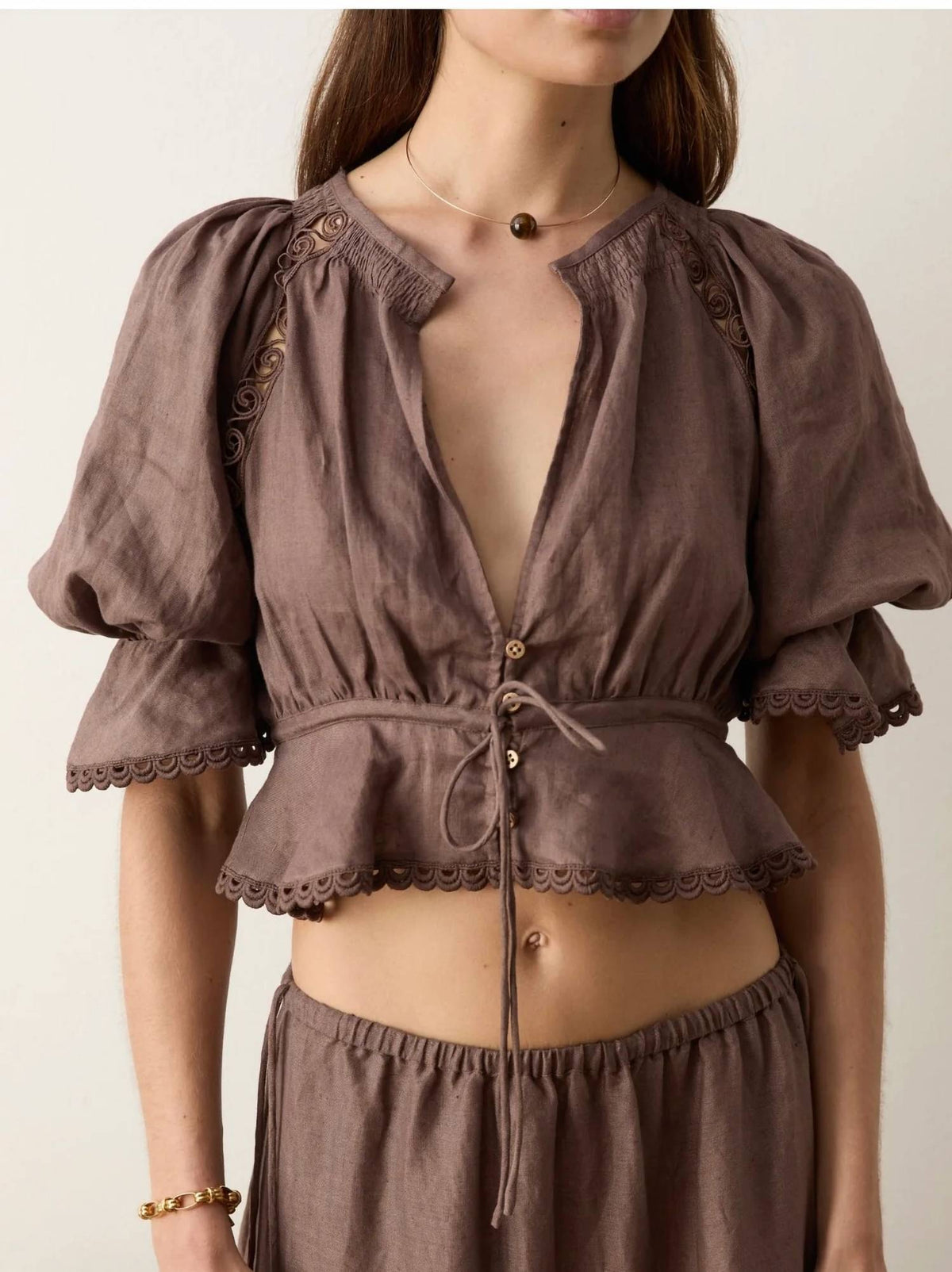 Boteh - Myra Crop Blouse