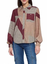 Lysse - Anish Elastic Cuff Shirt Blouse