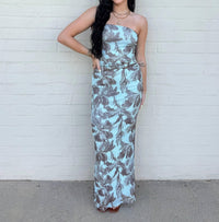 Pretty Garbage - The Cocoa Sky Strapless Maxi Dress