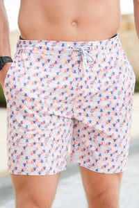 Johnnie-O - Shelly Swim Trunks - 7"