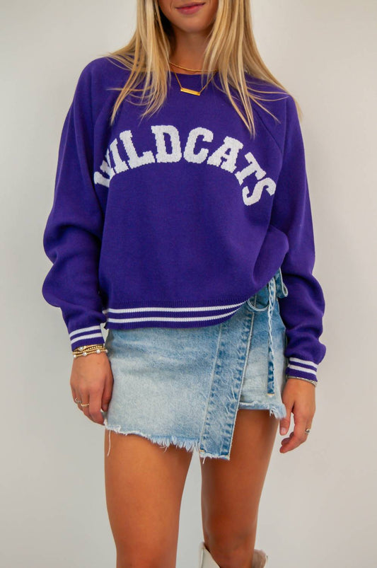 Town Pride - Wildcats Raglan Sweater