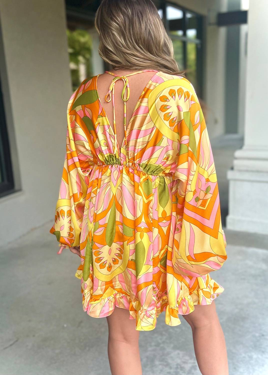 Meet Me In Santorini - Xanthia Dress