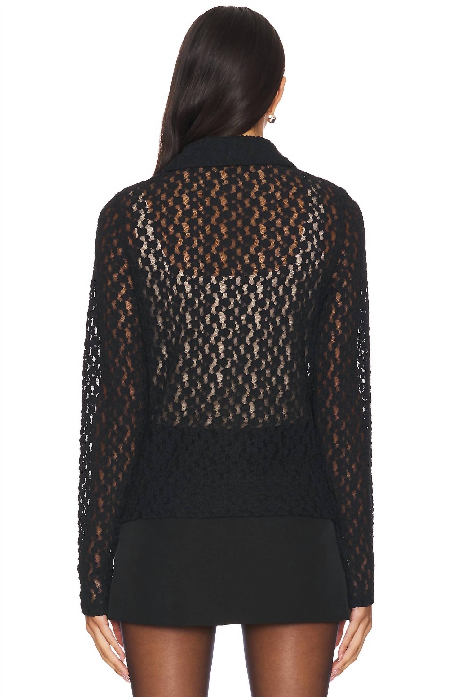 Vince - Floral Smocked Long Sleeve Button Up Top