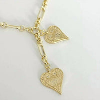 Tramps+Thieves - Women's Two Of Hearts Necklace