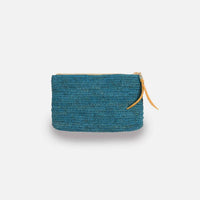 Sans-Arcidet Paris - Women's River Ma Raffia Clutch Pouch