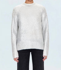 PISTOLA Ilana Sweater in silver frost - women's sweater