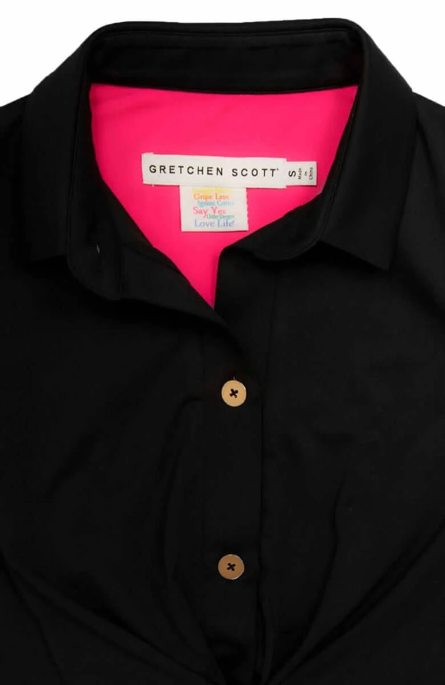 Gretchen Scott - Twist & Shout Solid Dress