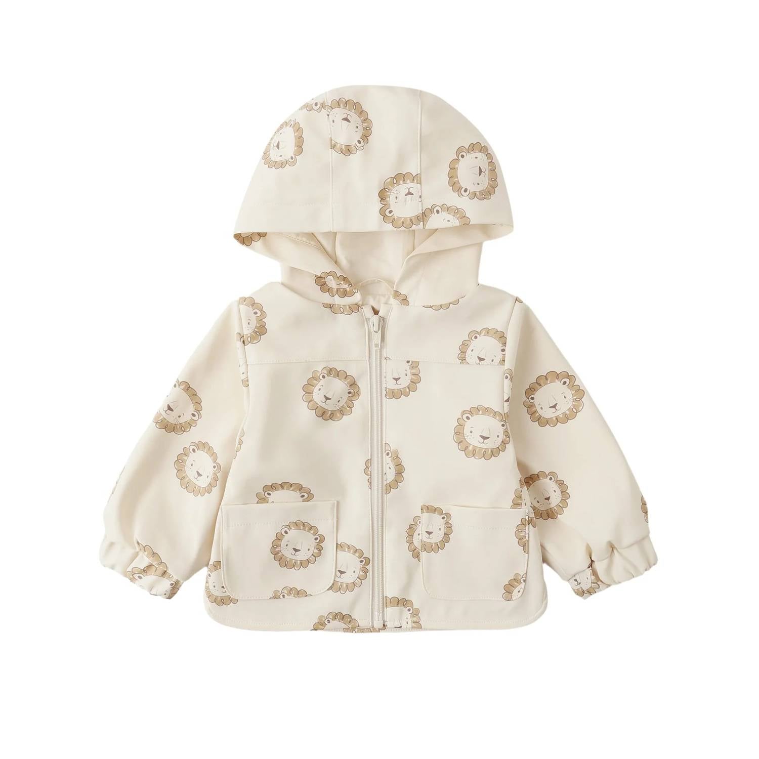 Quincy Mae - Boy's Print Polyester Rain Coat