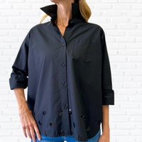 Caryn Lawn - Abby Swing Sequin Top