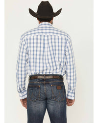 Wrangler - Long Sleeve Button-down Western Shirt