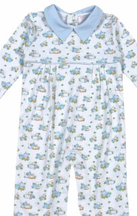 Baby Loren - Boy's Pumpkins Pima Romper