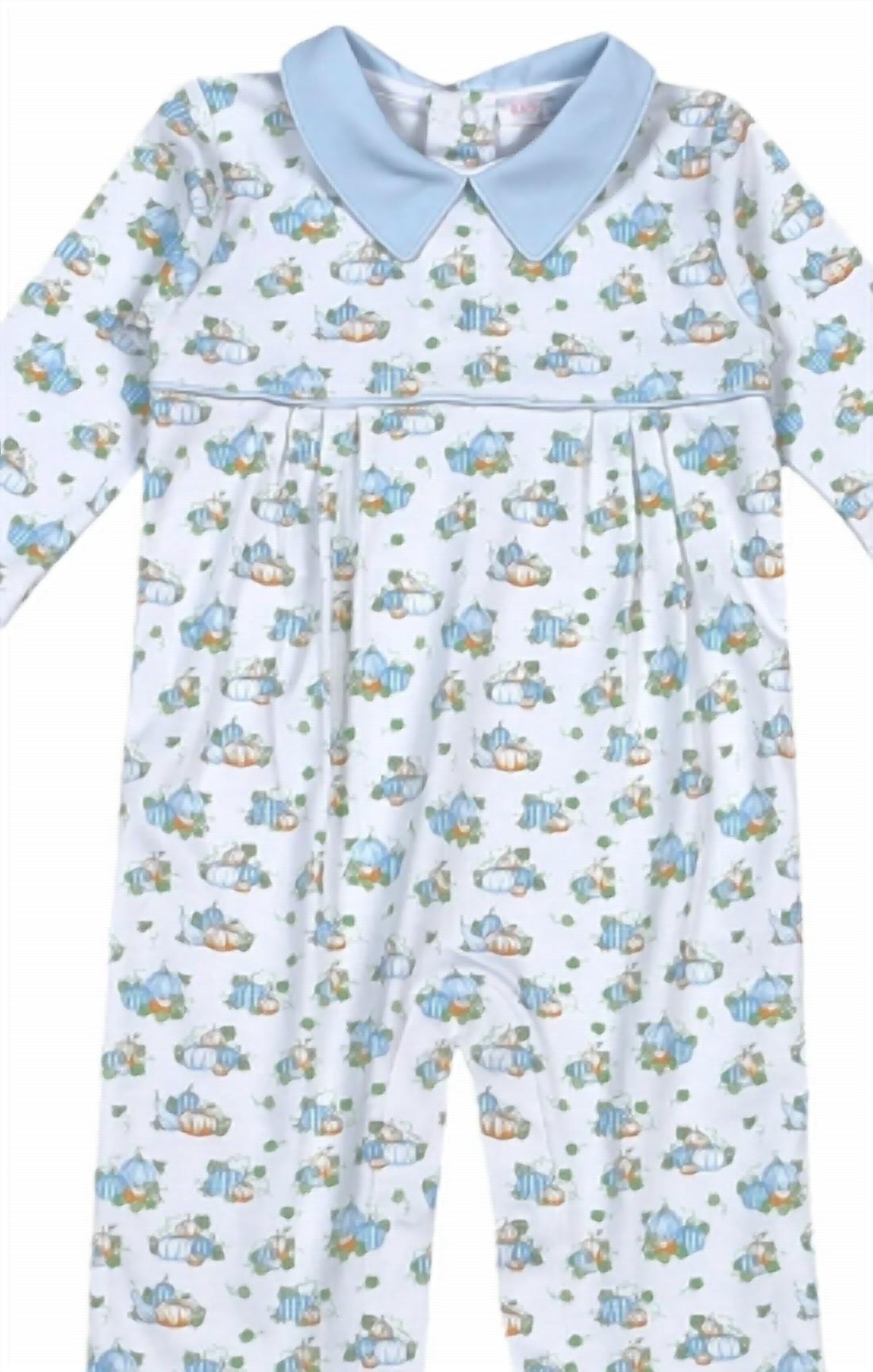 Baby Loren - Boy's Pumpkins Pima Romper