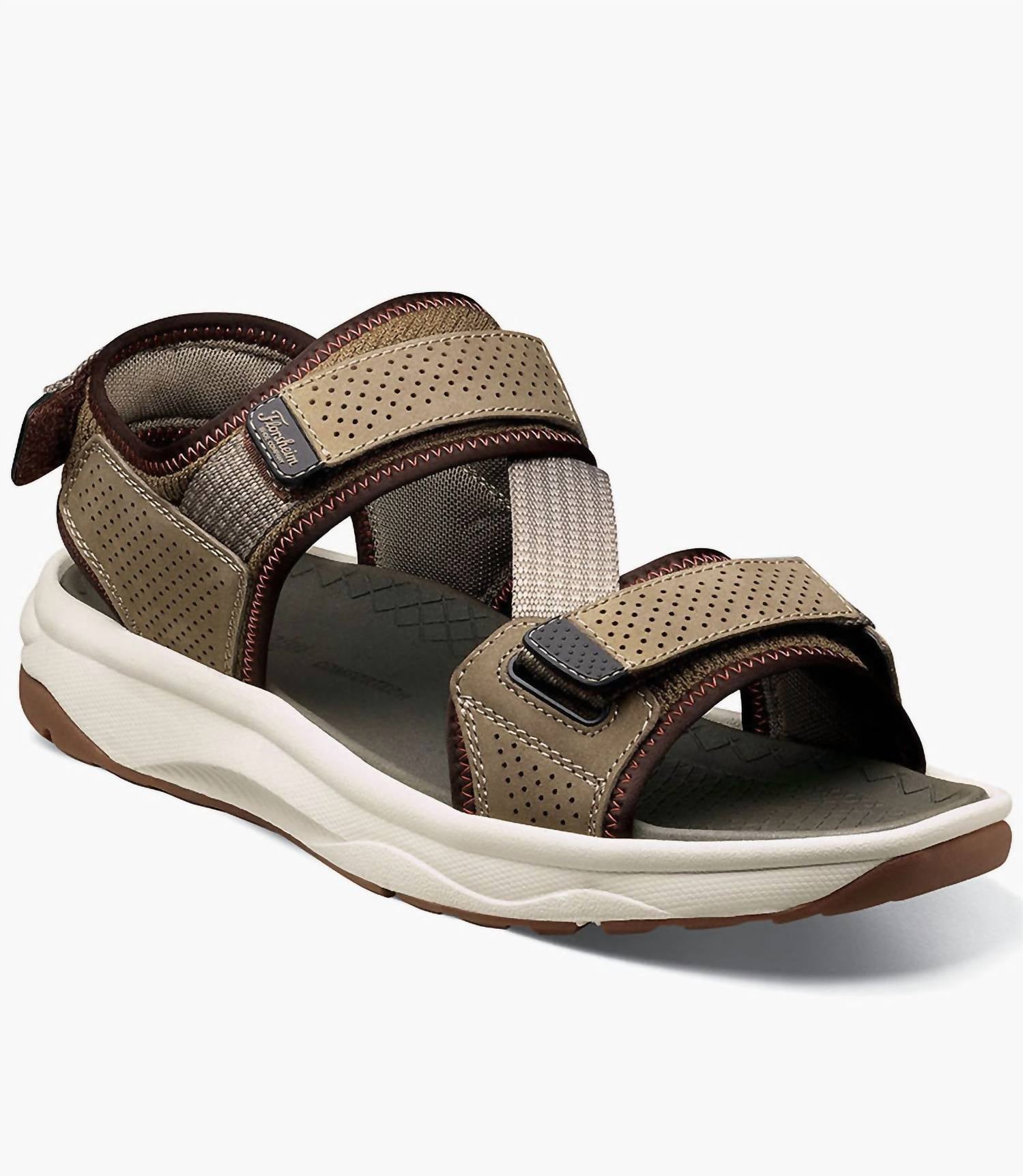 Florsheim Men's Tread Lite River Sandal in taupe 2 - men's sandal