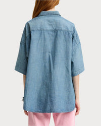 Denimist - Short Sleeve Button Down Shirt