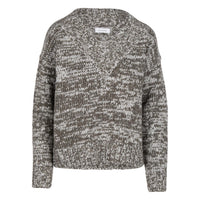 Naadam - Marled Lofty Oversized V Neck Sweater