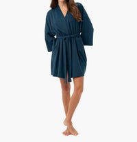 Under The Canopy - Organic Short Lounge Robe