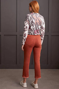Tribal - Hugging Micro Flare Crop Pants
