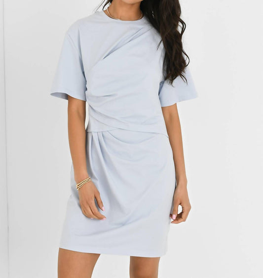 Jonathan Simkhai - Zeus Draped T-Shirt Dress