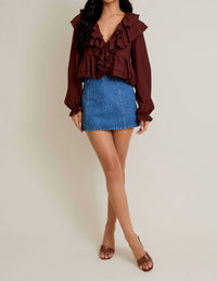 Le Lis - Jenae Ruffle Detail Blouse