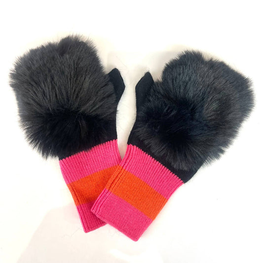 Haute Shore - Women's Rave Fluff Fingerless Gloves