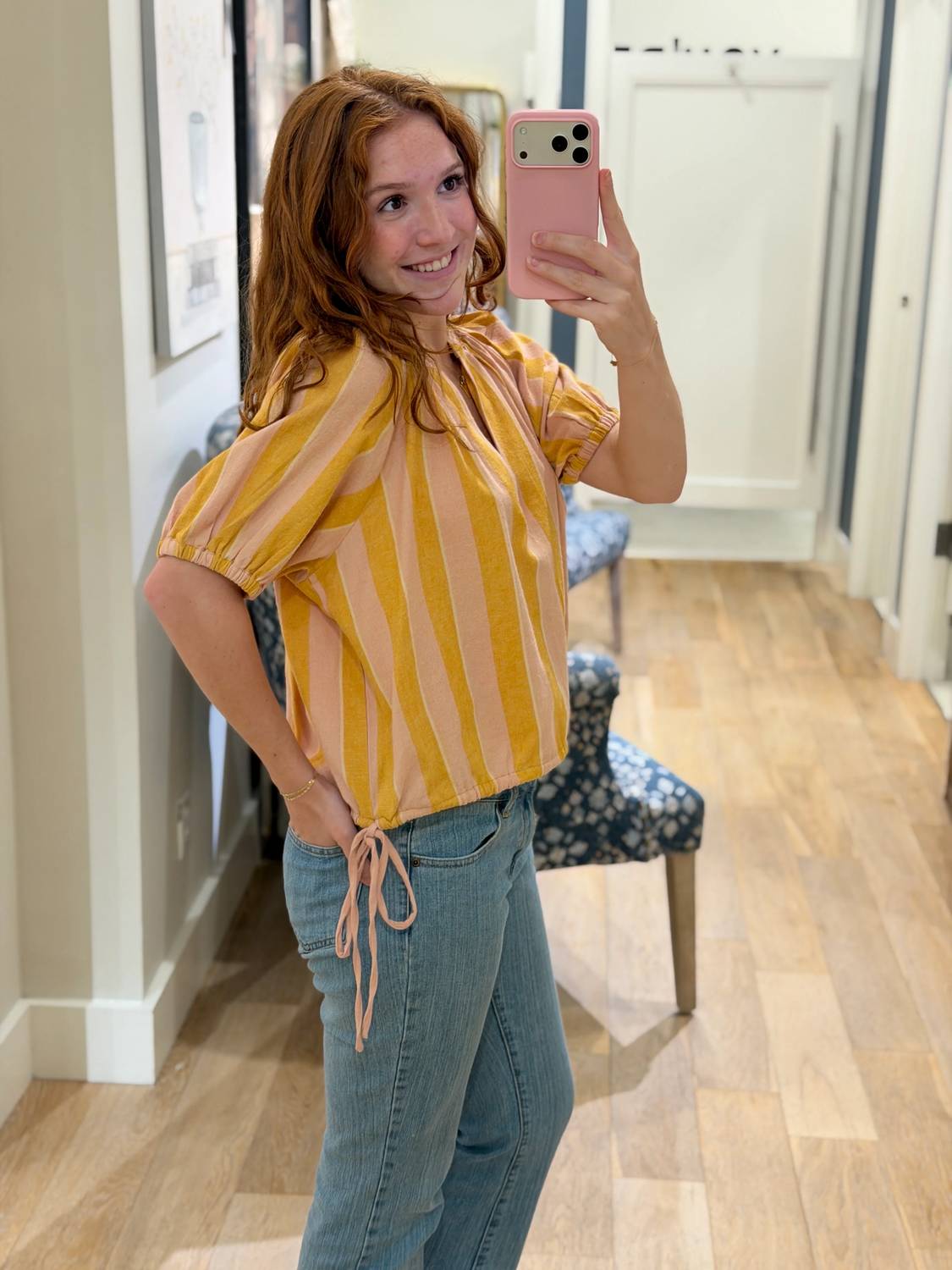 Mersea - Striped Cotton Blouse